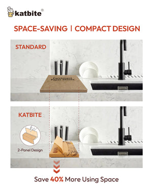 Katbite Pop Up Parchment Sheets in a Space Saving Dispenser