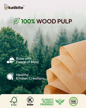 Katbite Pop Up Parchment Sheets in a Space Saving Dispenser