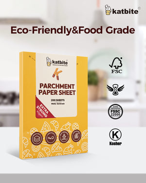 Bulk Parchment Paper 12x16 200 Sheets for Bakery & Restaurant