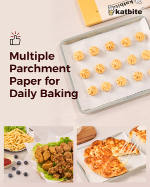 Bulk Parchment Paper 12x16 200 Sheets for Bakery & Restaurant