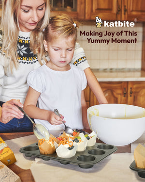 Katbite Tulip Cupcake Liners 200 Count Parchment Muffin Cups