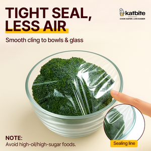 Katbite Plastic Wrap with Removable Slide Cutter