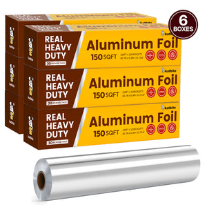 Real Heavy Duty Aluminum Foil Rolls for Commercial Kitchens and BBQ