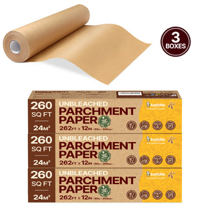 Bulk Unbleached Baking Parchment Paper Roll for Commercial Kitchens
