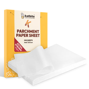 Katbite Heavy Duty White Parchment Paper Sheets, 9×13 12×16 16×24 in