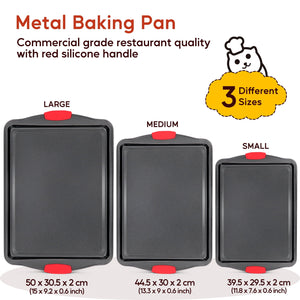 Katbite Nonstick Carbon Steel Baking Pans