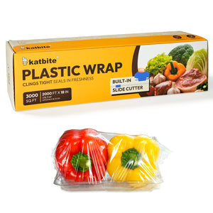 Katbite Plastic Wrap with Removable Slide Cutter