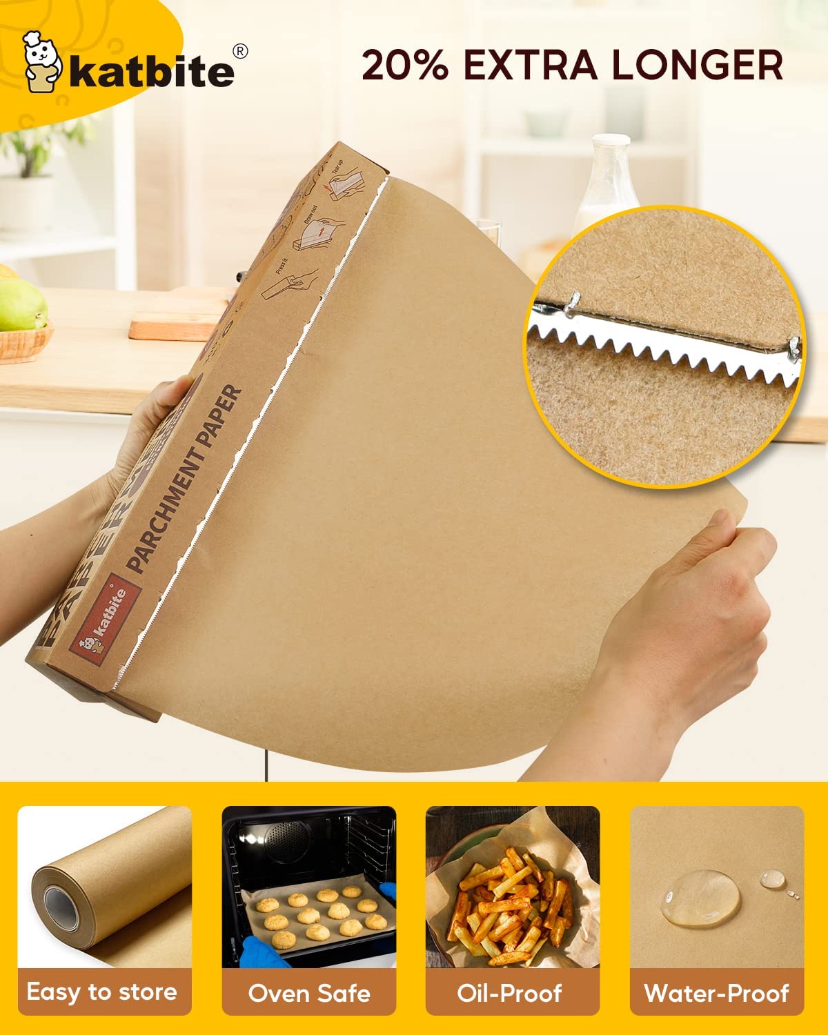 Non-Stick Parchment Paper Rolls