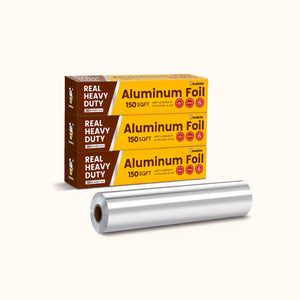 Real Heavy Duty Aluminum Foil Rolls for Commercial Kitchens and BBQ