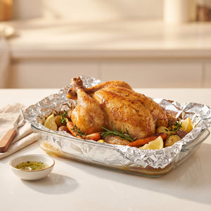 Real Heavy Duty Aluminum Foil Rolls for Commercial Kitchens and BBQ
