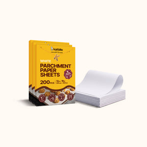Bulk Parchment Paper 12x16 200 Sheets for Bakery & Restaurant