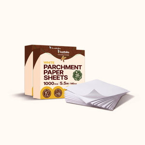 White Patty Paper Squares for Burger Press and Commercial Freezers