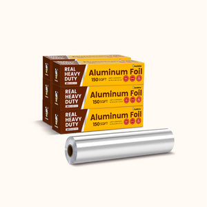 Real Heavy Duty Aluminum Foil Rolls for Commercial Kitchens and BBQ