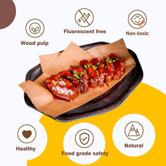 Katbite 350Pcs 9x13 In Parchment Paper Sheets, Heavy Duty Unbleached Baking Paper, Non-stick & Oil Proof for Oven, Air Fryer, Grilling, Steaming and Cooking Bread