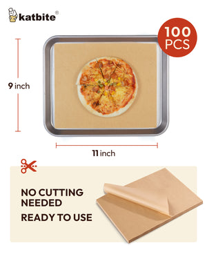 Katbite Oil Resistant 9x11 Air Fryer Paper Liners