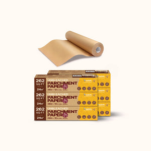 Bulk Unbleached Baking Parchment Paper Roll for Commercial Kitchens