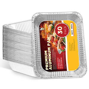 katbite Heavy Duty Disposable Aluminum Foil Pans for Baking.