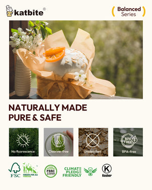 katbite Balanced Series Unbleached Precut Parchment Sheets