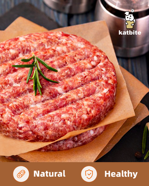 katbite Unbleached Patty Paper Squares for Burger Press and Freezer 