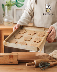 Katbite 265Pcs 10x15 inches Parchment Paper Sheets, Heavy Duty Unbleached Baking Paper, Pre-cut and Oil Proof Perfect for Steaming Cooking Bread Cake & Wrapping Foods
