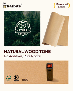 Katbite 8 x 8 Unbleached Parchment Paper Sheets, 200 pcs