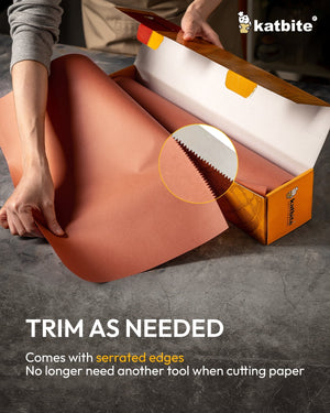 katbite Peach Butcher Paper Roll for Smoking Meat and Wrapping