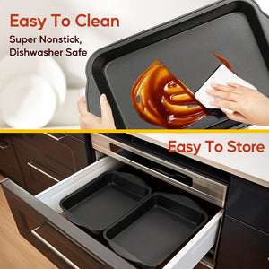 Katbite Nonstick Carbon Steel Baking Pans