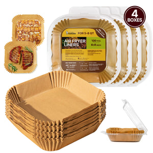 katbite Extra Thick Unbleached Air Fryer Liners for Easy Cleanup