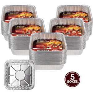 katbite Heavy Duty Disposable Aluminum Foil Pans for Baking.