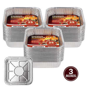 katbite Heavy Duty Disposable Aluminum Foil Pans for Baking.