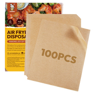 Katbite Oil Resistant 9x11 Air Fryer Paper Liners