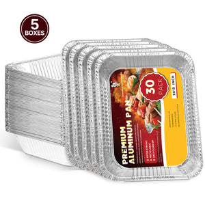 katbite Heavy Duty Disposable Aluminum Foil Pans for Baking.