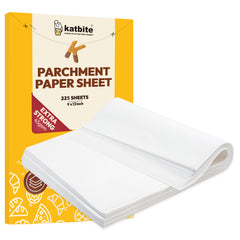 Katbite 225Pcs 9x13 Inch Heavy Duty Unbleached Parchment Paper