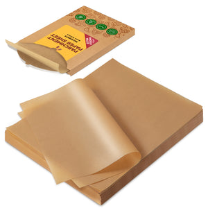 katbite Heavy Duty Unbleached Parchment Paper Sheets for Baking