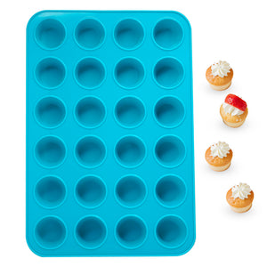 Katbite Silicone Muffin Pan Nonstick BPA Free Baking Tray