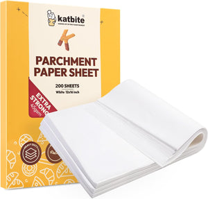Bulk Parchment Paper 12x16 200 Sheets for Bakery & Restaurant