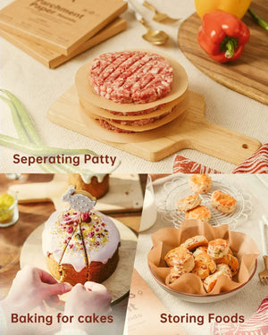 Katbite Air Fryer Liners Non Stick Parchment Paper for Fryer Baskets