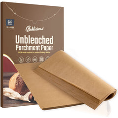 Baklicious 12x16 inch 220 Pcs Unbleached Parchment Paper Baking Sheets
