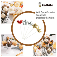 Katbite Tulip Cupcake Liners Muffin Baking Cups 200PCS