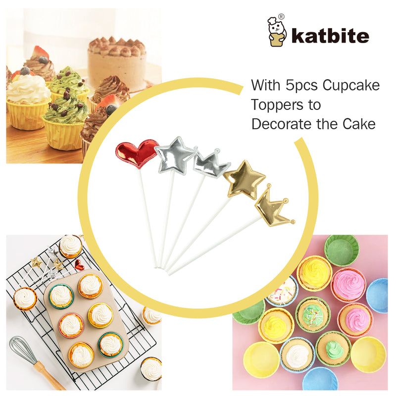 Katbite Cupcake Liners Baking Cup Liner, 160PCS