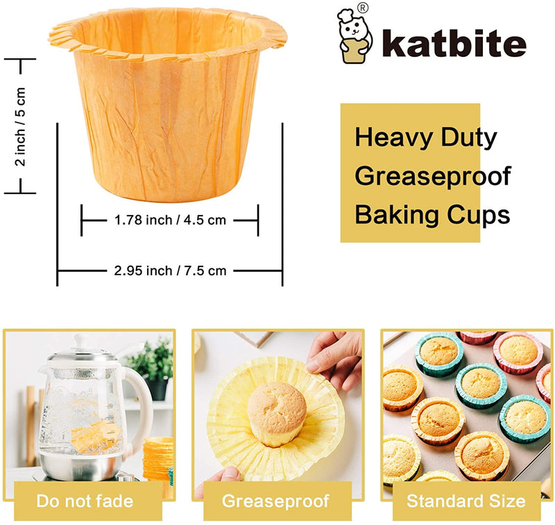 Katbite Baking Cups Cupcake Liners Muffin Liners 160PCS