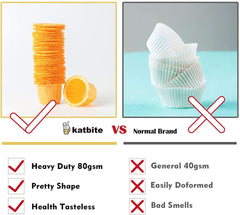 Katbite Baking Cups Cupcake Liners Muffin Liners 160PCS