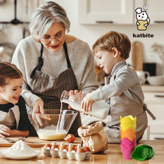 Katbite Tulip Cup Cupcake Liners 200PCS